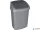Billenős szemetes, 25 l, CURVER "Swing top", ezüst/grafit
