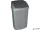 Billenős szemetes, 50 l, CURVER "Swing top", ezüst/grafit