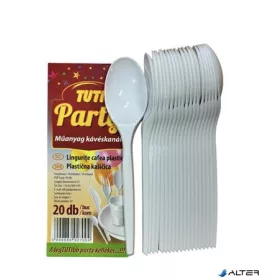   Kávéskanál, többször használatos, 20 db, TUTI "Party"