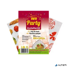   Műanyag asztalterítő, 100 x 120 cm, 2 db, TUTI "Party"