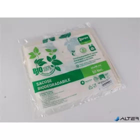   Ingvállas tasak, közepes, BIO, lebomló, 26x48+2x7 cm, 50 db, "Party"