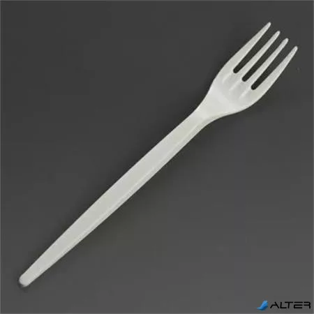 Villa, műanyag, többször használatos, 17 cm, 20 db "Prima", fehér