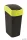 Billenős szemetes, 45 liter, CURVER "Pacific flip bin", fekete/sárga
