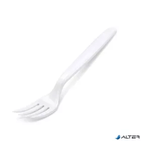   Villa, műanyag, többször használatos, 18 cm, 50 db, fehér