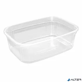 Műanyag tál, tetőzhető, 500 ml, 50 db "Svéd"