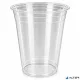 Műanyag shaker és koktélos pohár, 3 dl, 50 db, víztiszta