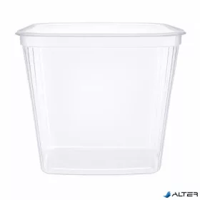 Műanyag tál, tetőzhető, 1000 ml, 25 db "Svéd"