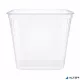 Műanyag tál, tetőzhető, 1000 ml, 25 db "Svéd"