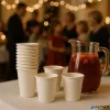 Papírpohár, 2 dl, 20 db, "Party", fehér