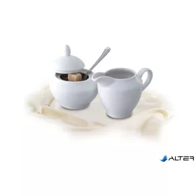   Cukortartó fedővel,ROTBERG, fehér, 15cl, 'Basic'