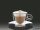 Cappuccinos csésze rozsdamentes aljjal, duplafalú, 2db-os szett, 16,5cl "Thermo"