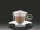 Cappuccinos csésze rozsdamentes aljjal, duplafalú, 2db-os szett, 16,5cl "Thermo"