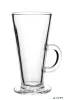 Lattéspohár, füllel, 6db-os szett, 26 cl "GastroLine"