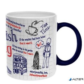 Teásbögre, angol nyelvtani mintával, 32cl