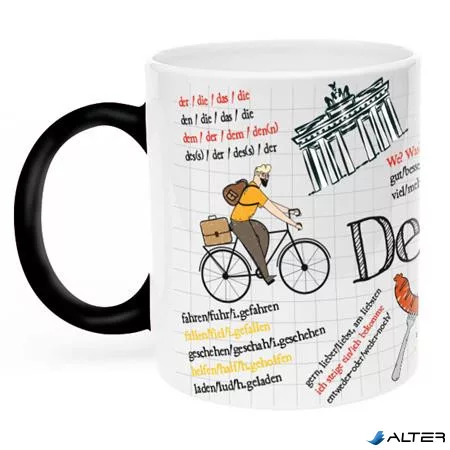 Teásbögre, német nyelvtani mintával, 32cl