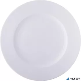   Lapostányér, fehér, 24 cm, 6 db-os szett "Economic"