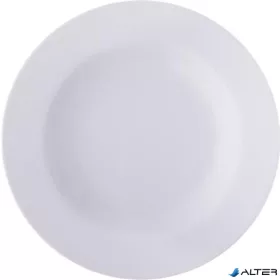   Mélytányér, fehér, 22,5 cm, 6 db-os szett, "Economic"