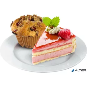   Csemegetányér, fehér, 19 cm, 6 db-os szett 'Economic'