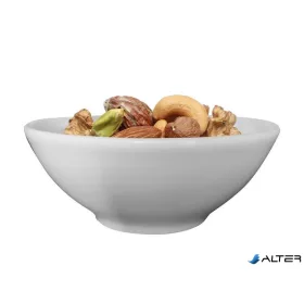   Mogyorós és salátás tálka,ROTBERG, fehér, 12,5 cm, 6db-os szett, 'Basic'