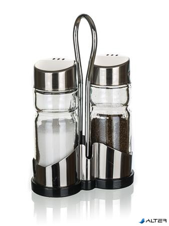Asztali só-, borsszóró készlet, 2x40ml, "GastroLine"
