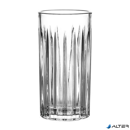Üdítős pohár, metszett, HB, 350 ml, 6 db-os szett, "GastroLine"