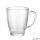 Üvegbögre, 6 db-os szett, 36 cl "TeaTime"