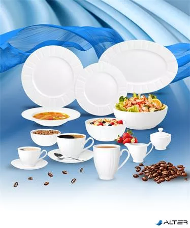 Süteményes-, kínálótál, ROTBERG, fehér, 33 cm ROTBERG, "Oslo", fehér