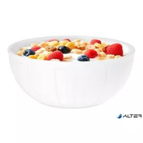   Müzlis és salátástálka, ROTBERG, fehér, 17 cm, 6 db-os szett, "Oslo"