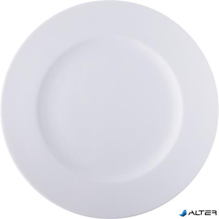Lapostányér, fehér, 27 cm, 6 db-os szett "Economic"