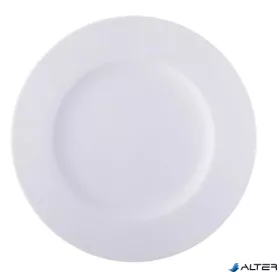   Csemegetányér, fehér, 21 cm, 6 db-os szett "Economic"