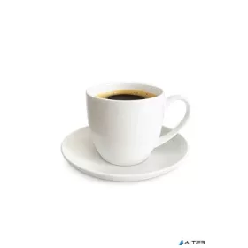   Kávéscsésze+alj, 18cl, 6db-os szett, "GastroLine", fehér