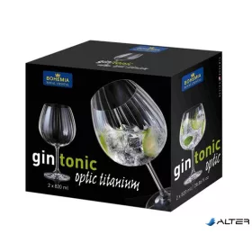 Gintonic kehely, talpas,  2db-os szett, 82cl