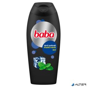 Tusfürdő, 400 ml, BABA, férfi mentakivonattal