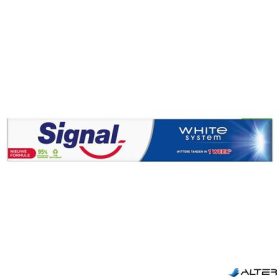 Fogkrém, 75 ml, SIGNAL "White System"