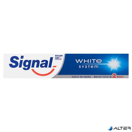 Fogkrém, 75 ml, SIGNAL 'White System'