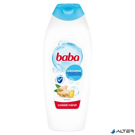 Tusfürdő, antibakteriális összetevővel, 750 ml, BABA, gyömbér