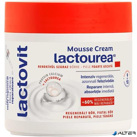 Testápoló mousse krém, 400 ml, LACTOVIT "Lactourea"