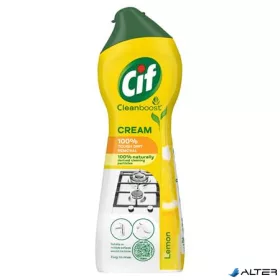 Súrolószer, 360 g/ 250 ml, CIF "Cream", citrom