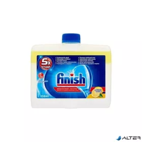 Mosogatógép tisztító, 250 ml, FINISH, citrom