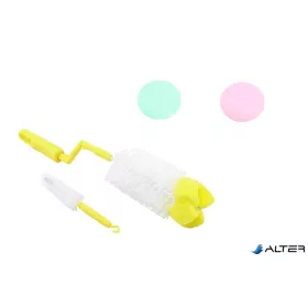 Üvegmosó kefe, szivacsos vég