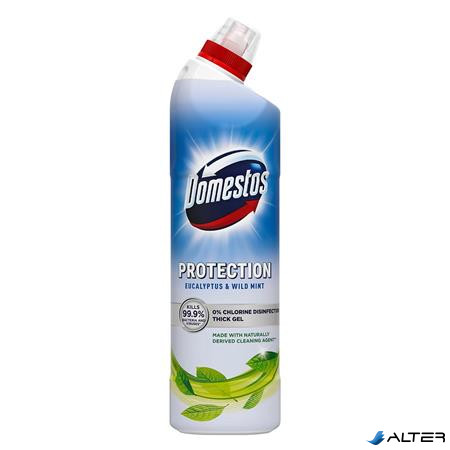 Általános fertőtlenítőszer, klórmentes, 0,7 l, DOMESTOS "Protection", eukaliptusz-vadmenta
