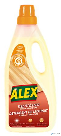 Padlótisztító folyadék, laminált padlóhoz, 750 ml, ALEX 'Extra ragyogás', narancs illattal