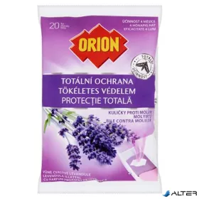 Molyirtó golyók, 20 db, ORION, levendula illattal