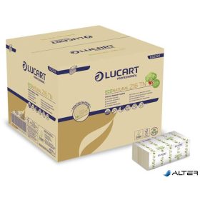   Szalvéta, 1/4 hajtogatott, 24x16 cm, LUCART "Econatural 216TN", havanna barna