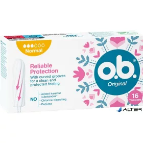 Tampon, normál, 16 db, OB "Original"