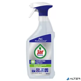   Zsíroldó és fertőtlenítő spray, 2in1, 750 ml, JAR "Professional"