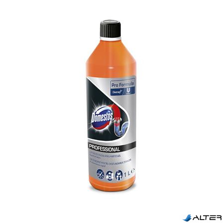 Duguláselhárító gél, 1 l, DOMESTOS "Professional"