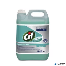   Általános tisztító- és fertőtlenítőszer, 5 l, CIF "Professional Oxy-Gel", óceán