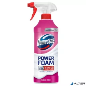  WC- és fürdőszoba tisztító hab, 435 ml, DOMESTOS "Power Foam", Floral Fresh