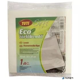   Törlőkendő, univerzális, 38x38 cm, 1 db, TUTI "Soft Eco"